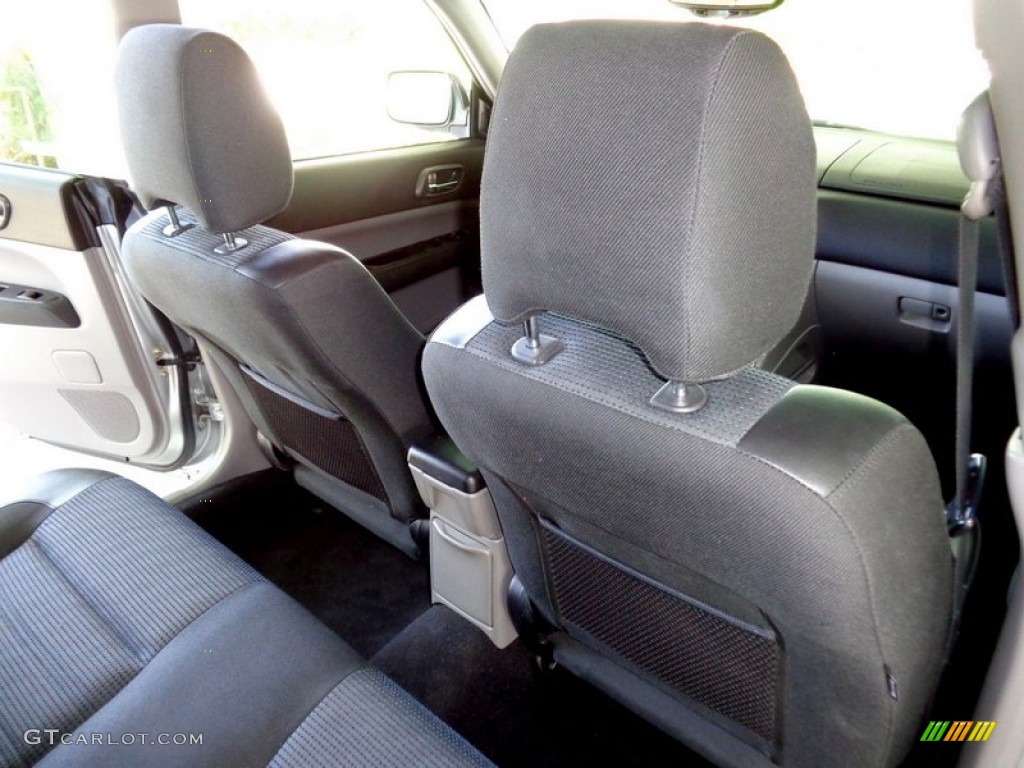 2004 Forester 2.5 XT - Platinum Silver Metallic / Black photo #76