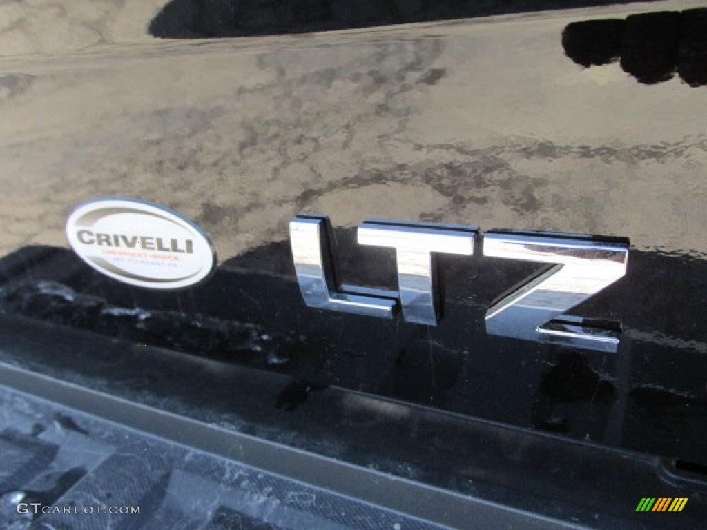 2014 Silverado 1500 LTZ Double Cab 4x4 - Black / Cocoa/Dune photo #6