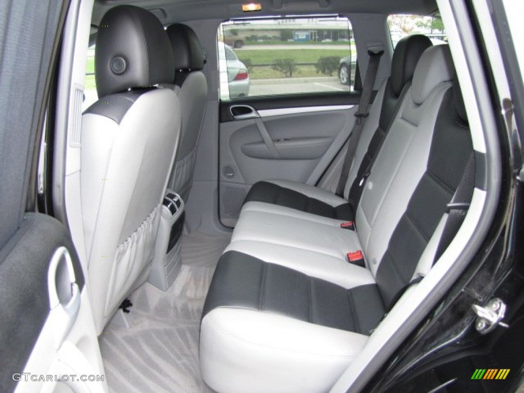 2006 Porsche Cayenne S Titanium Rear Seat Photo #91228618