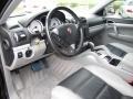 Black/Steel Grey Prime Interior Photo for 2006 Porsche Cayenne #91228720