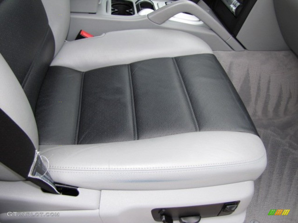 Black/Steel Grey Interior 2006 Porsche Cayenne S Titanium Photo #91229050