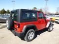 Flame Red - Wrangler Sport 4x4 Photo No. 6