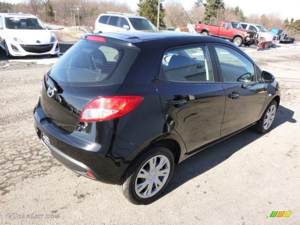 2012 MAZDA2 Sport - Brilliant Black / Black photo #6