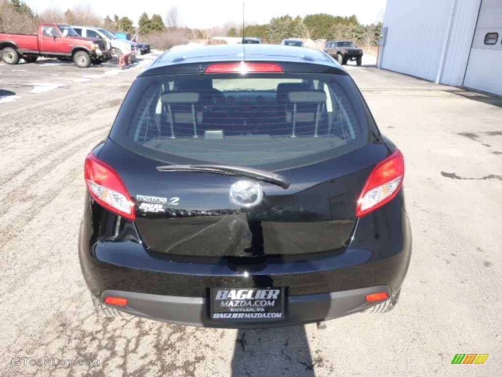 2012 MAZDA2 Sport - Brilliant Black / Black photo #7