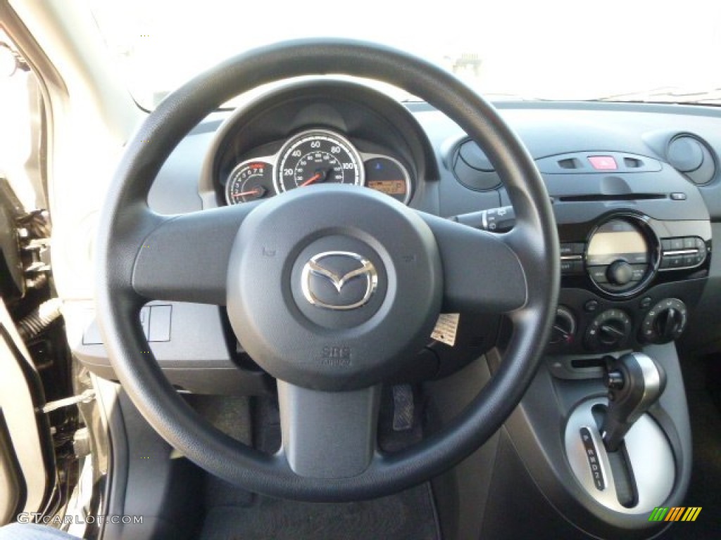 2012 MAZDA2 Sport - Brilliant Black / Black photo #23