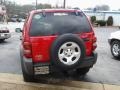 2002 Flame Red Jeep Liberty Sport 4x4  photo #9