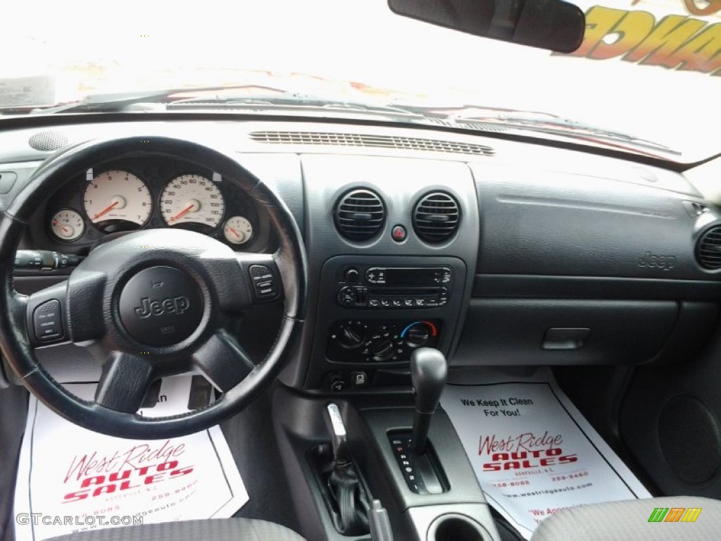 2002 Liberty Sport 4x4 - Flame Red / Taupe photo #15