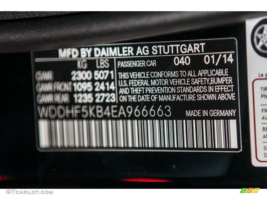 2014 E 350 Sport Sedan - Black / Black photo #7
