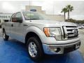 Ingot Silver Metallic - F150 XLT SuperCab Photo No. 8