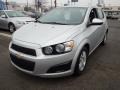 2012 Silver Ice Metallic Chevrolet Sonic LS Hatch  photo #1