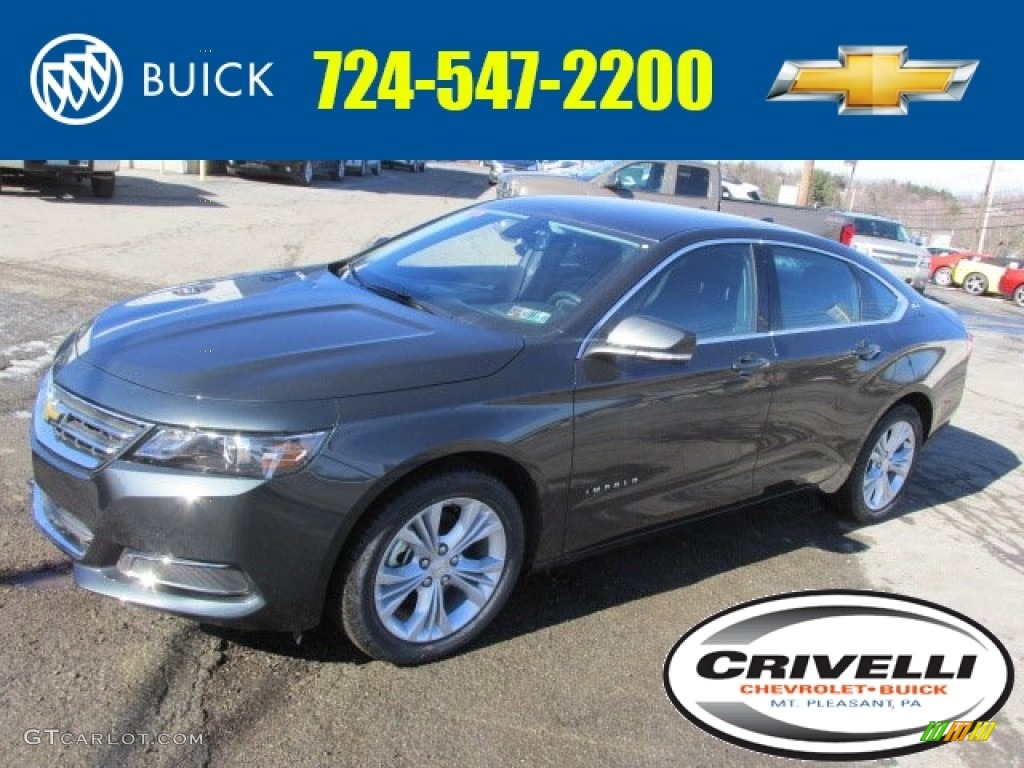 2014 Impala LT - Ashen Gray Metallic / Jet Black photo #1