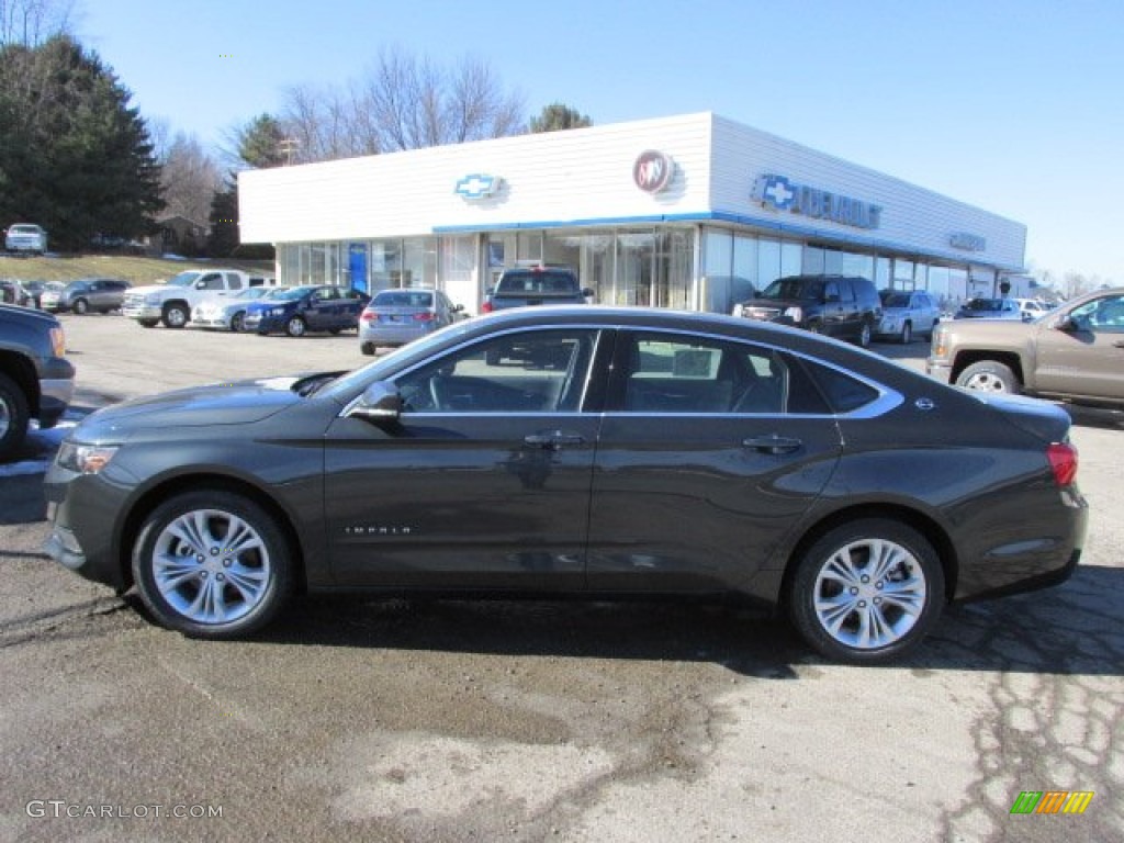 2014 Impala LT - Ashen Gray Metallic / Jet Black photo #2