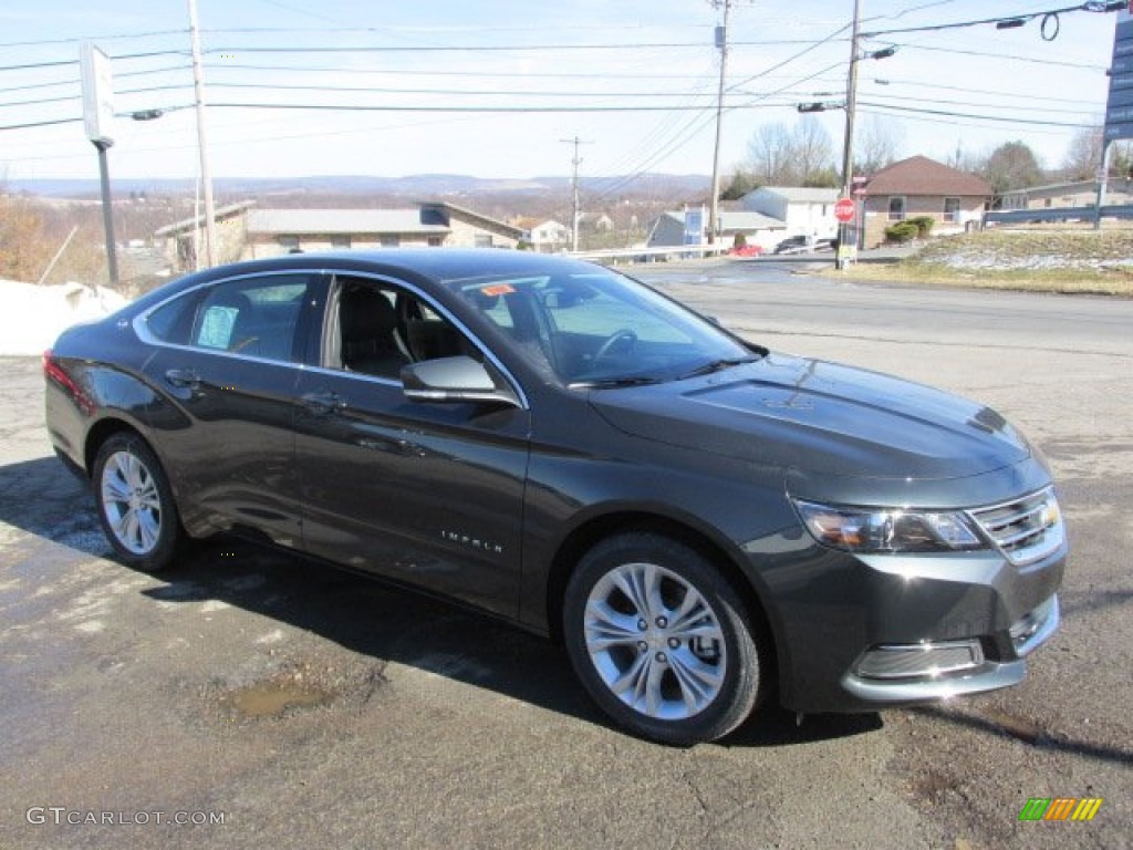 2014 Impala LT - Ashen Gray Metallic / Jet Black photo #3