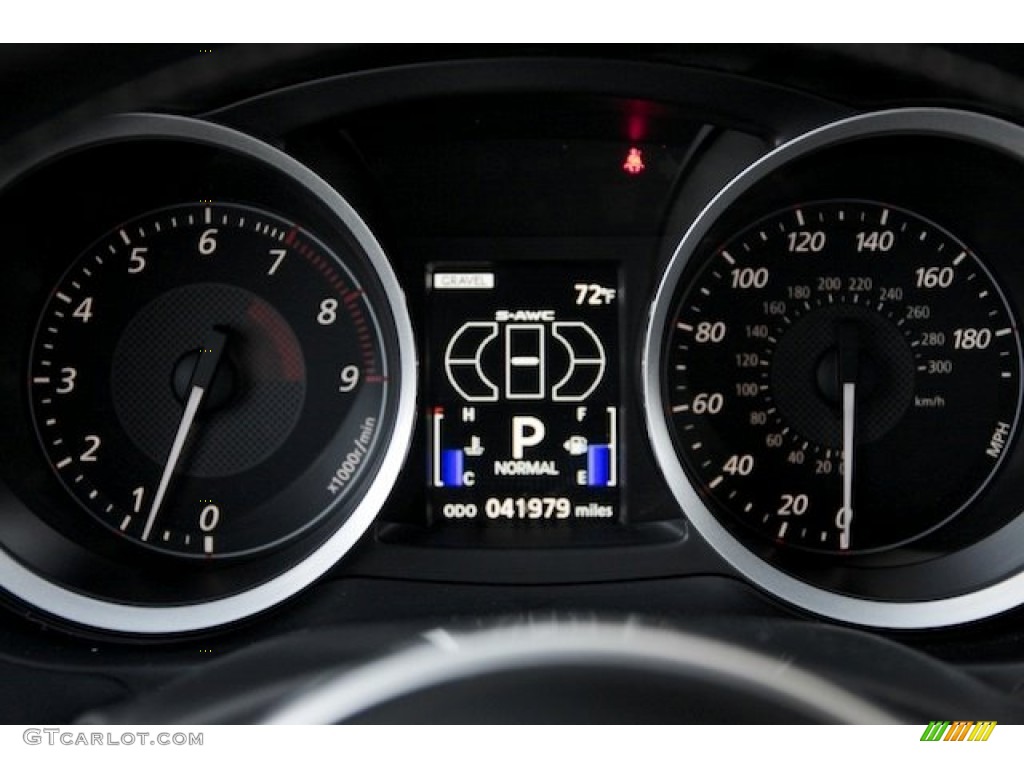 2011 Lancer Evolution MR - Phantom Black Pearl / Black photo #22