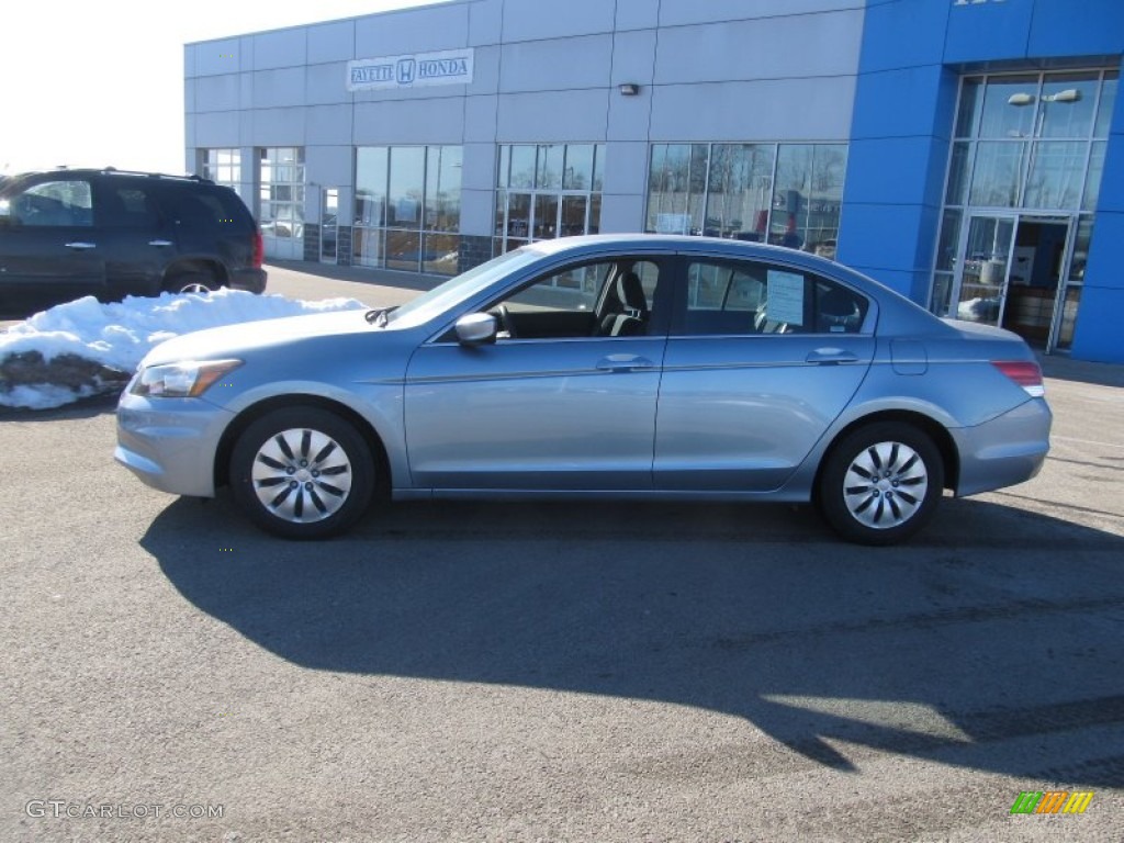 2011 Accord LX Sedan - Celestial Blue Metallic / Black photo #2