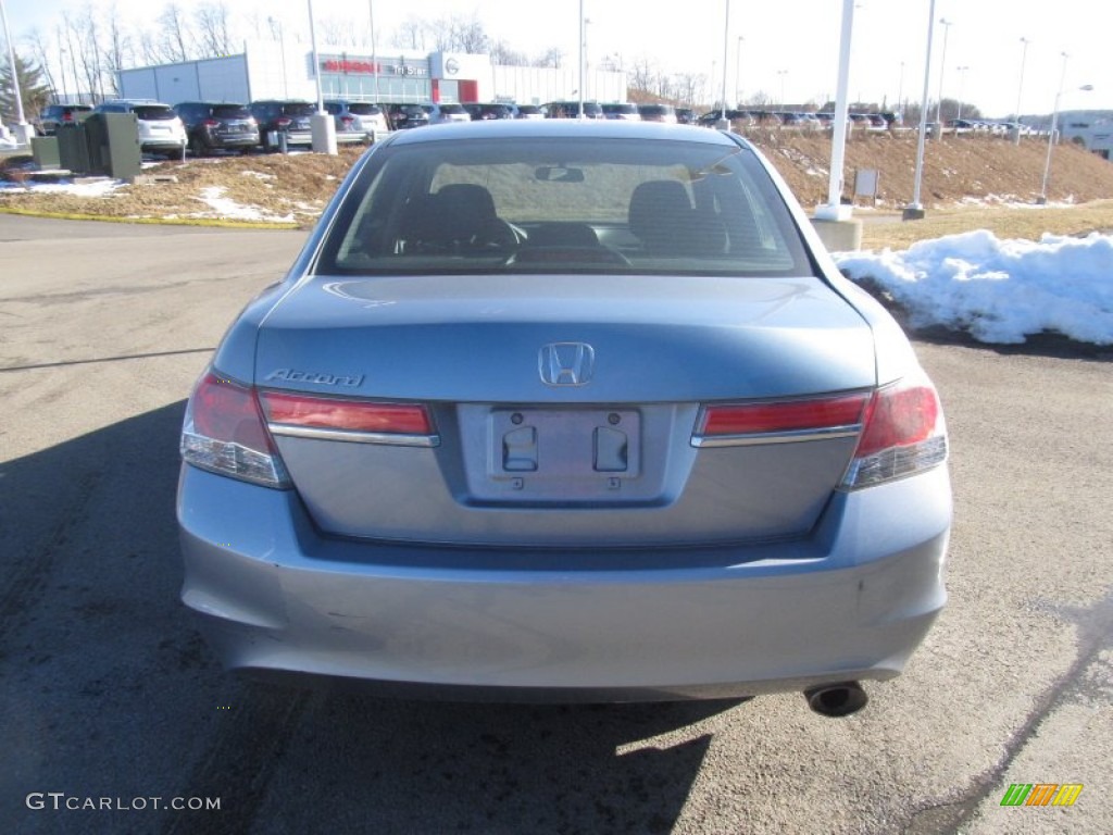2011 Accord LX Sedan - Celestial Blue Metallic / Black photo #3