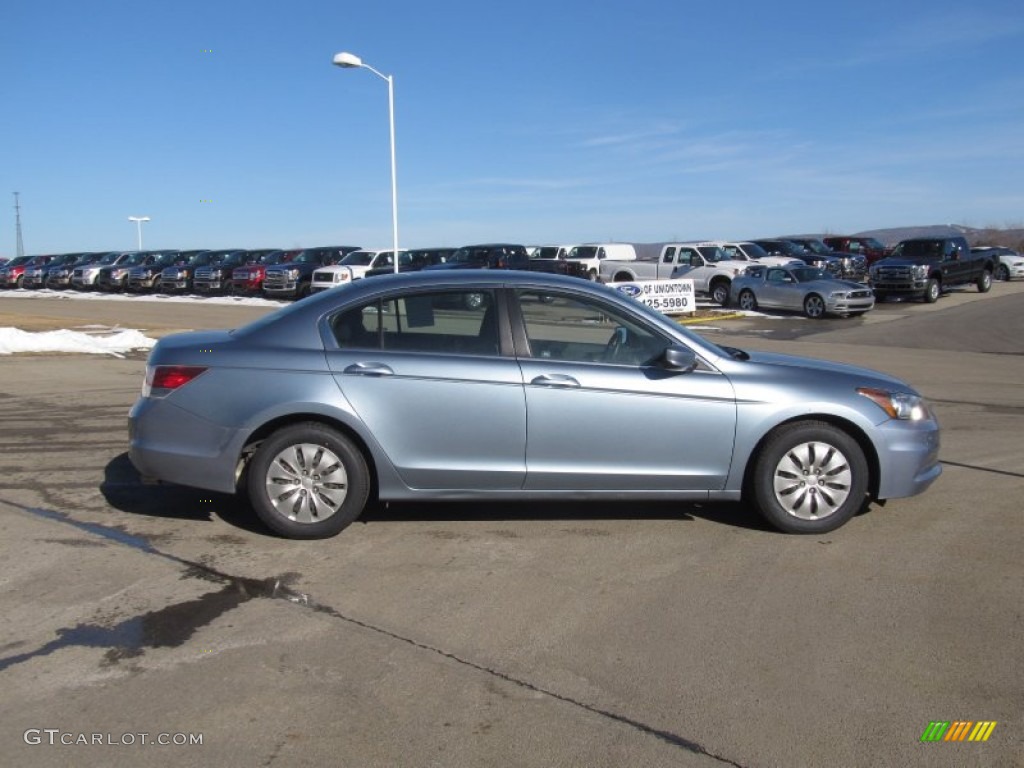2011 Accord LX Sedan - Celestial Blue Metallic / Black photo #4