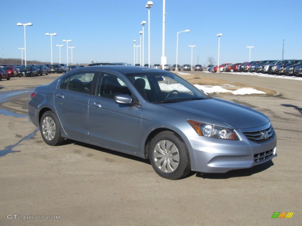 2011 Accord LX Sedan - Celestial Blue Metallic / Black photo #5