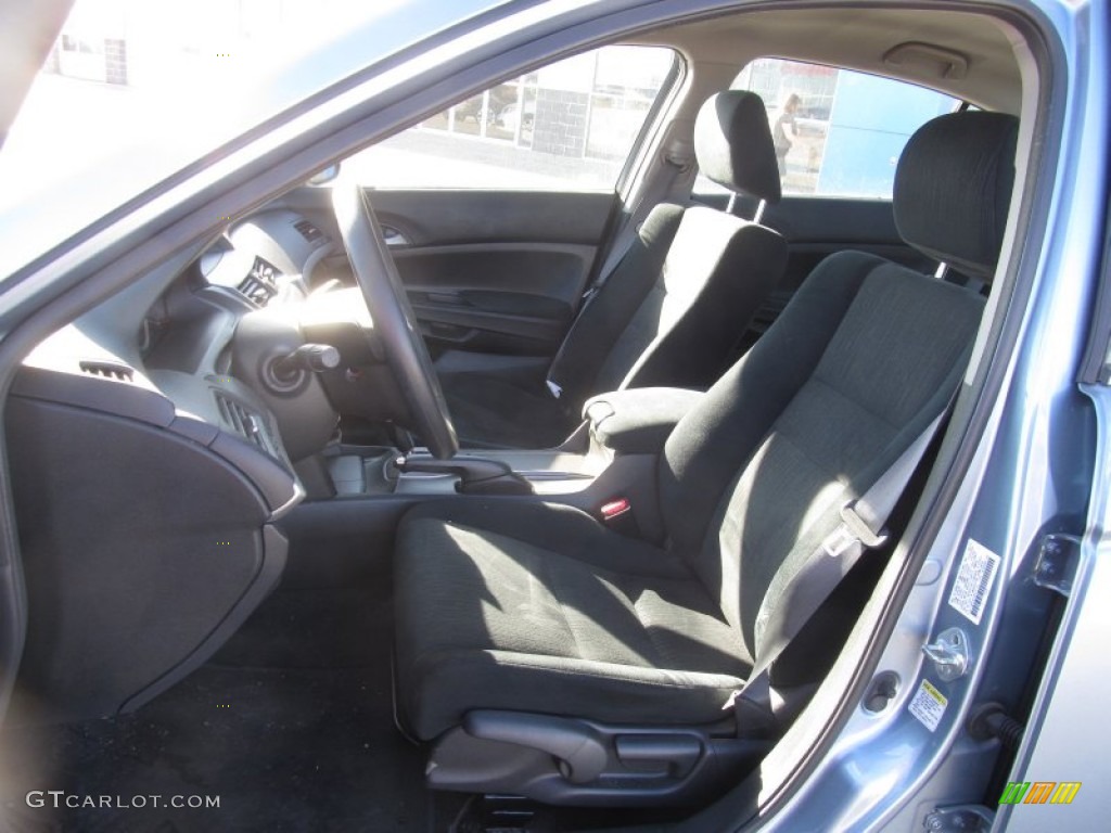 2011 Accord LX Sedan - Celestial Blue Metallic / Black photo #8