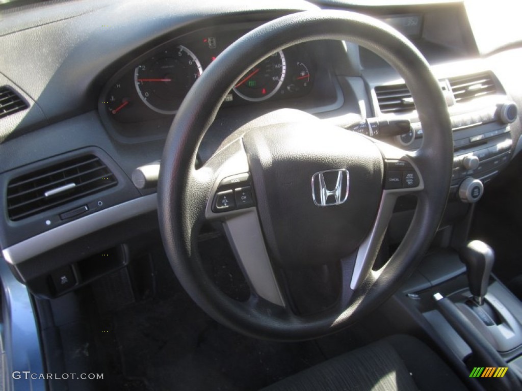 2011 Accord LX Sedan - Celestial Blue Metallic / Black photo #12
