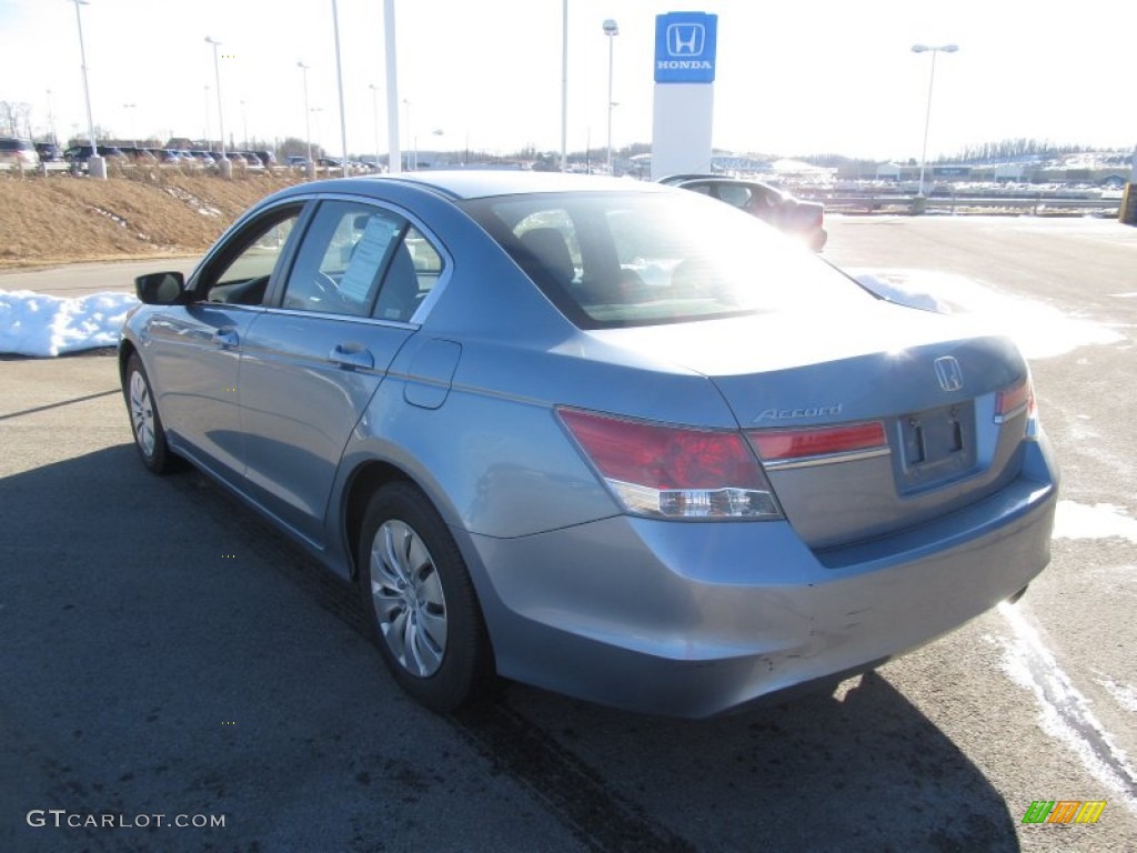 2011 Accord LX Sedan - Celestial Blue Metallic / Black photo #17