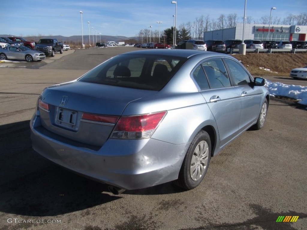 2011 Accord LX Sedan - Celestial Blue Metallic / Black photo #18