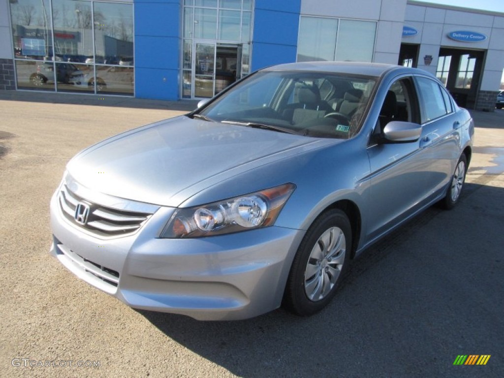 2011 Accord LX Sedan - Celestial Blue Metallic / Black photo #19