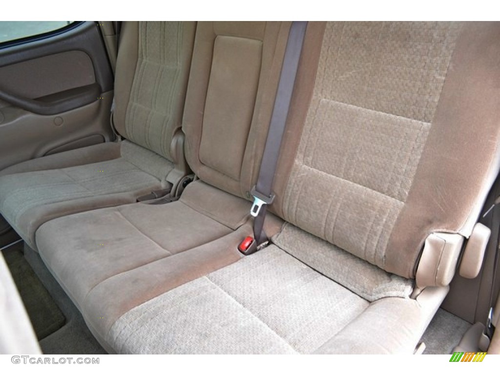 2004 Toyota Tundra SR5 Double Cab 4x4 Rear Seat Photo #91242847