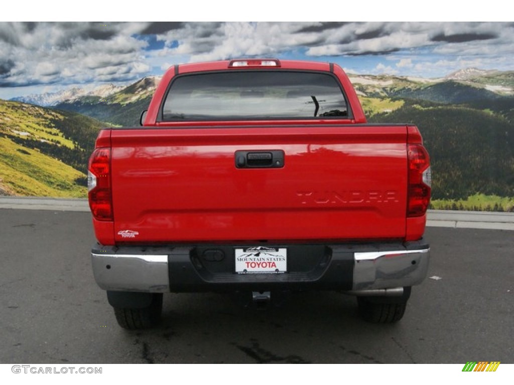 2014 Tundra Limited Crewmax 4x4 - Radiant Red / Black photo #4