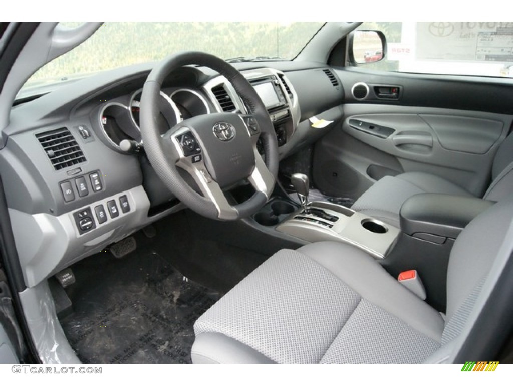 Graphite Interior 2014 Toyota Tacoma V6 TX Baja Series Double Cab 4x4 Photo #91244209