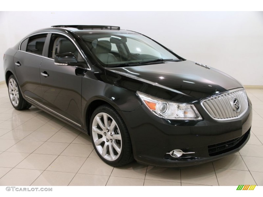 Carbon Black Metallic 2010 Buick LaCrosse CXS Exterior Photo #91244350