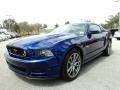 2013 Deep Impact Blue Metallic Ford Mustang GT Premium Coupe  photo #13