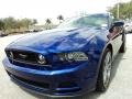 2013 Deep Impact Blue Metallic Ford Mustang GT Premium Coupe  photo #14