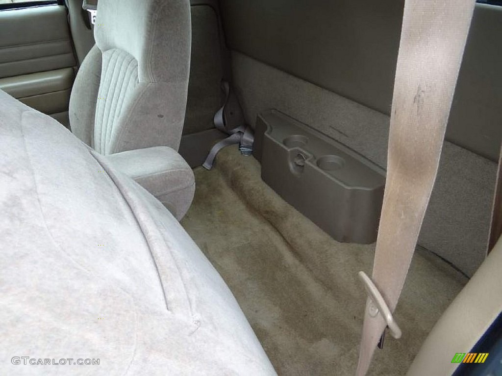 2001 S10 LS Extended Cab - Light Pewter Metallic / Medium Beige photo #21