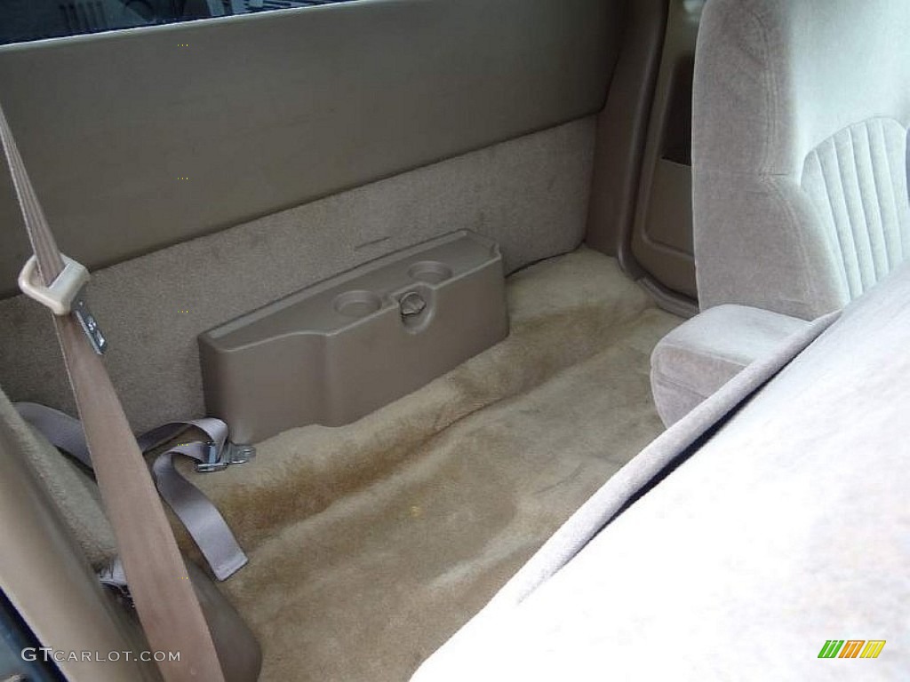2001 S10 LS Extended Cab - Light Pewter Metallic / Medium Beige photo #27