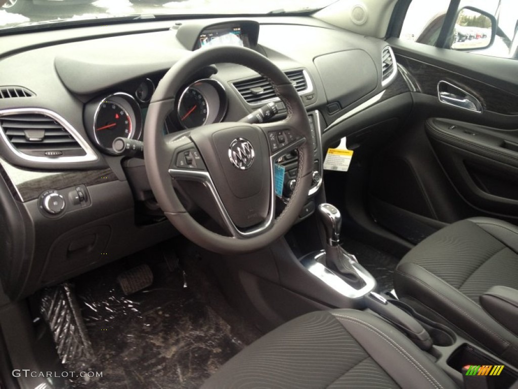 Ebony Interior 2014 Buick Encore Convenience Photo #91245367