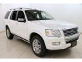 White Platinum Tri-Coat - Explorer Limited 4x4 Photo No. 1