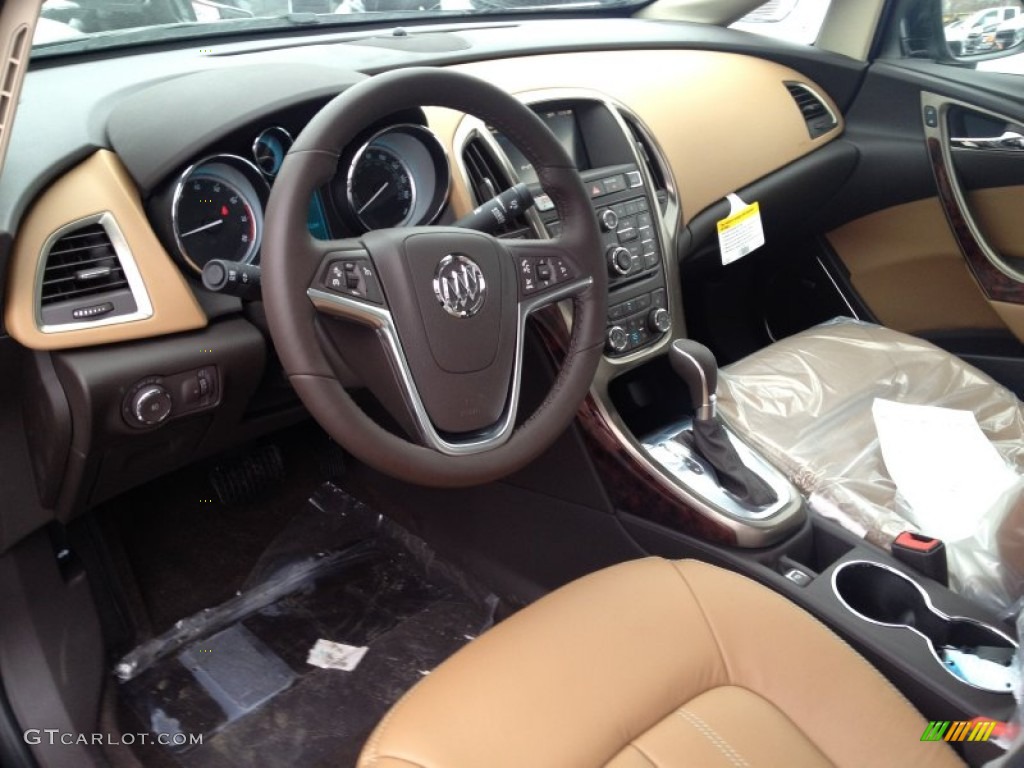 Choccachino Interior 2014 Buick Verano Premium Photo #91247712
