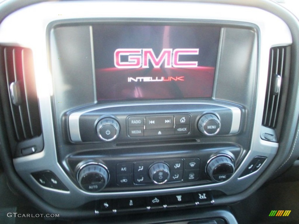 2015 GMC Sierra 3500HD SLE Crew Cab 4x4 Dual Rear Wheel Chassis Controls Photo #91247758