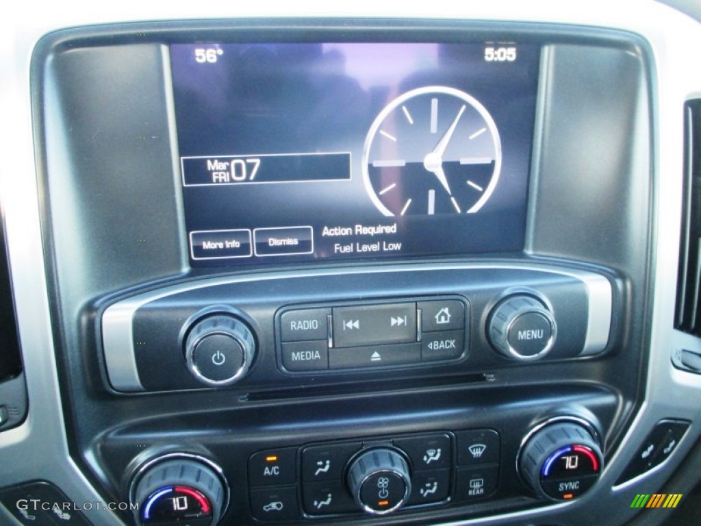 2015 GMC Sierra 3500HD SLE Crew Cab 4x4 Dual Rear Wheel Chassis Controls Photo #91247767