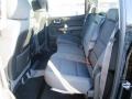 Rear Seat of 2015 Sierra 3500HD SLE Crew Cab 4x4 Dual Rear Wheel Chassis