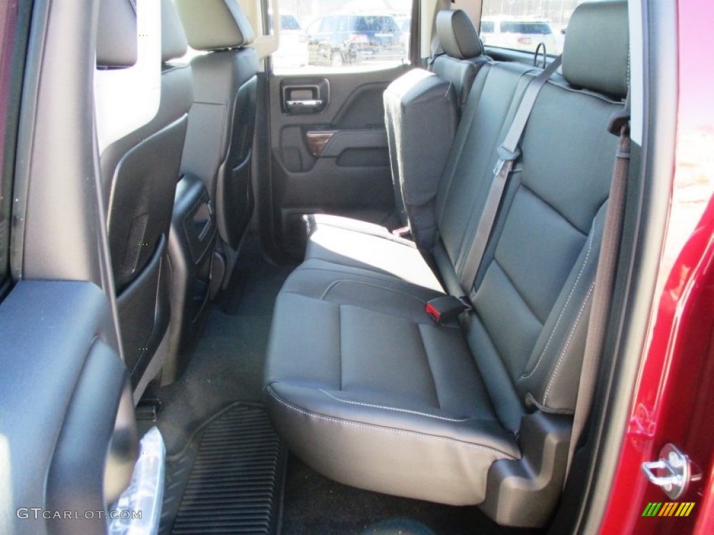 2014 Sierra 1500 SLT Double Cab 4x4 - Sonoma Red Metallic / Jet Black photo #29