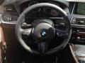 2014 BMW 5 Series Mocha/Black Interior Steering Wheel Photo