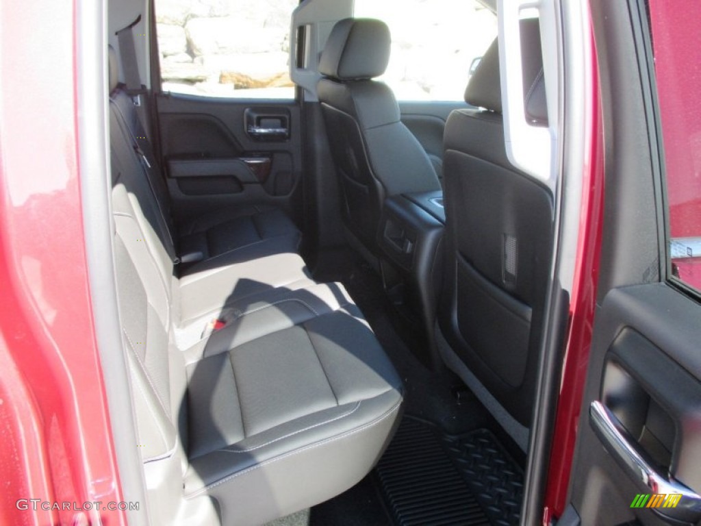 2014 Sierra 1500 SLT Double Cab 4x4 - Sonoma Red Metallic / Jet Black photo #34