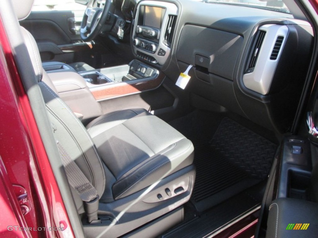 2014 Sierra 1500 SLT Double Cab 4x4 - Sonoma Red Metallic / Jet Black photo #35