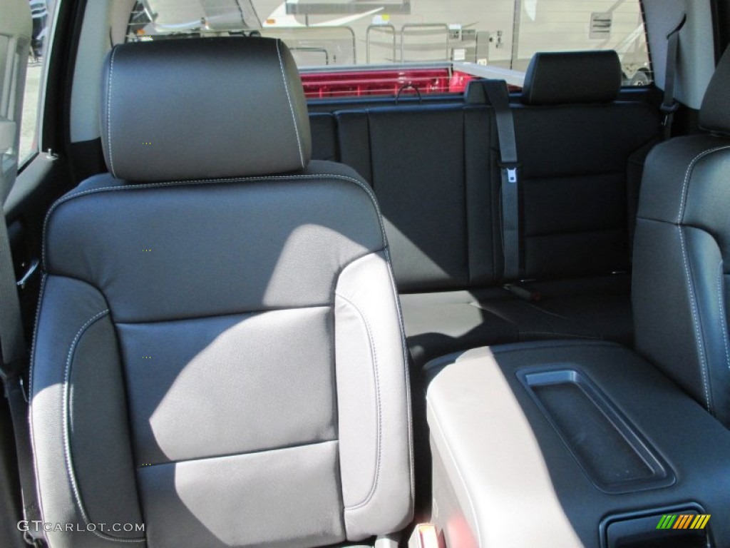 2014 Sierra 1500 SLT Double Cab 4x4 - Sonoma Red Metallic / Jet Black photo #37