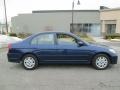 2005 Eternal Blue Pearl Honda Civic LX Sedan  photo #9