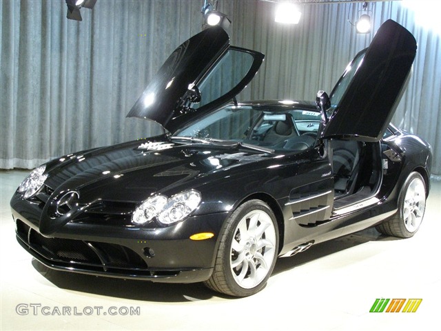 Black 2006 Mercedes-Benz SLR McLaren Exterior Photo #91252