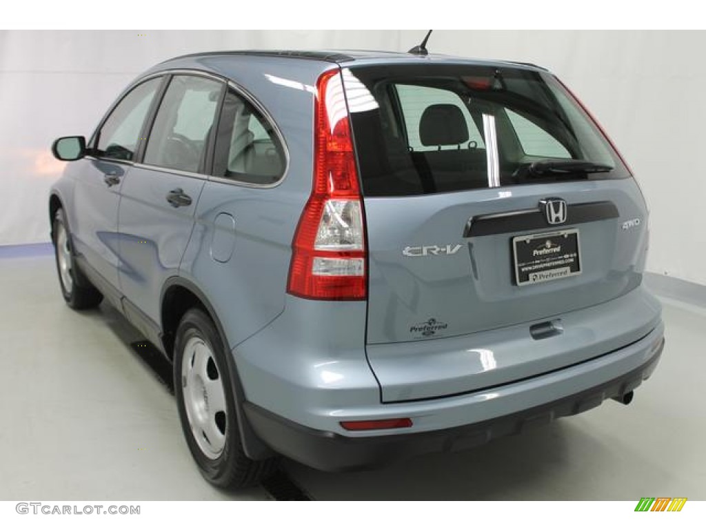 2011 CR-V LX 4WD - Glacier Blue Metallic / Gray photo #12