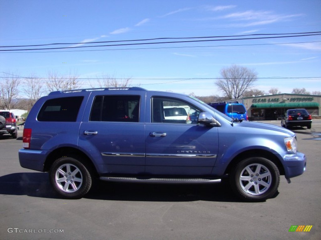 Marine Blue Pearl 2007 Chrysler Aspen Limited HEMI Exterior Photo #91255594